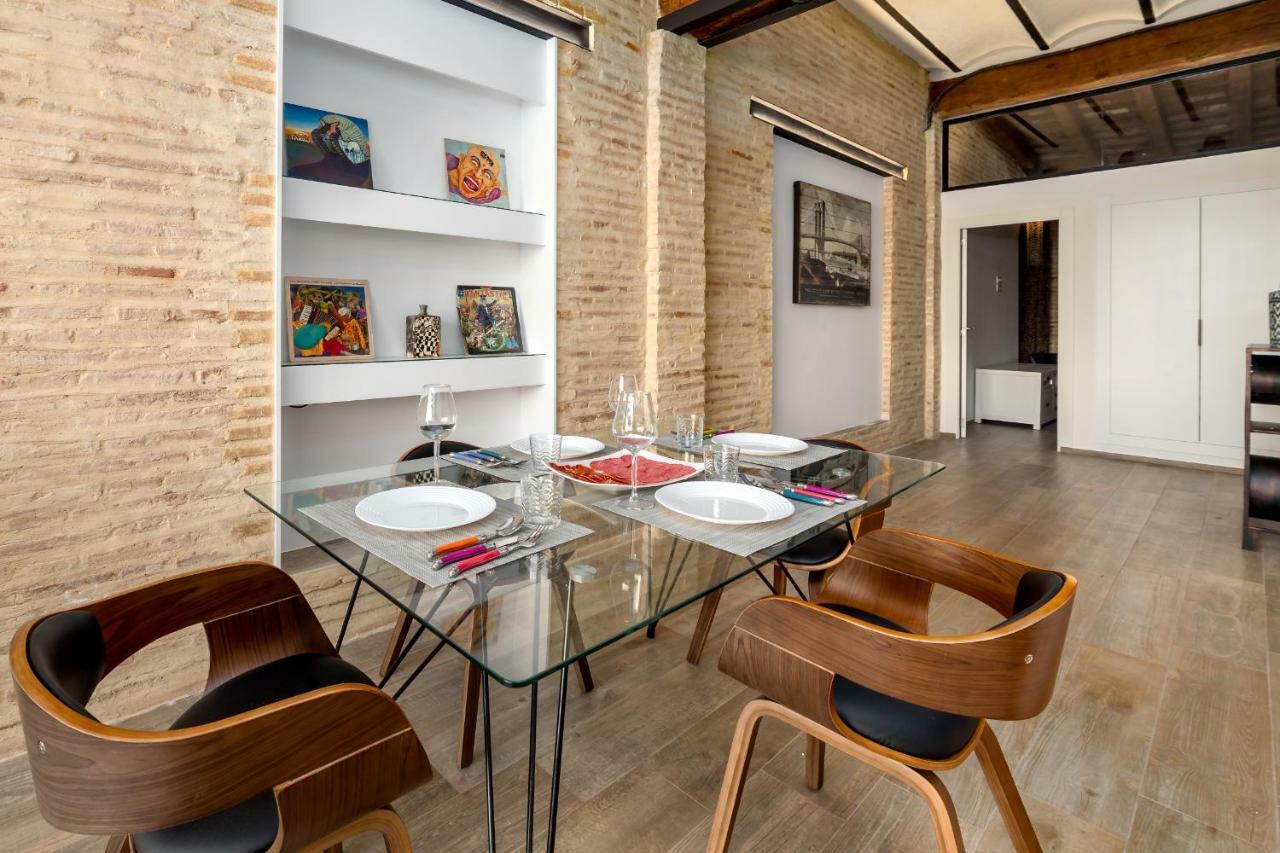 Florit Flats - Center Luxurious 1Br 1Ba Terrace Wi-Fi Ac Apartamento Valência Exterior foto