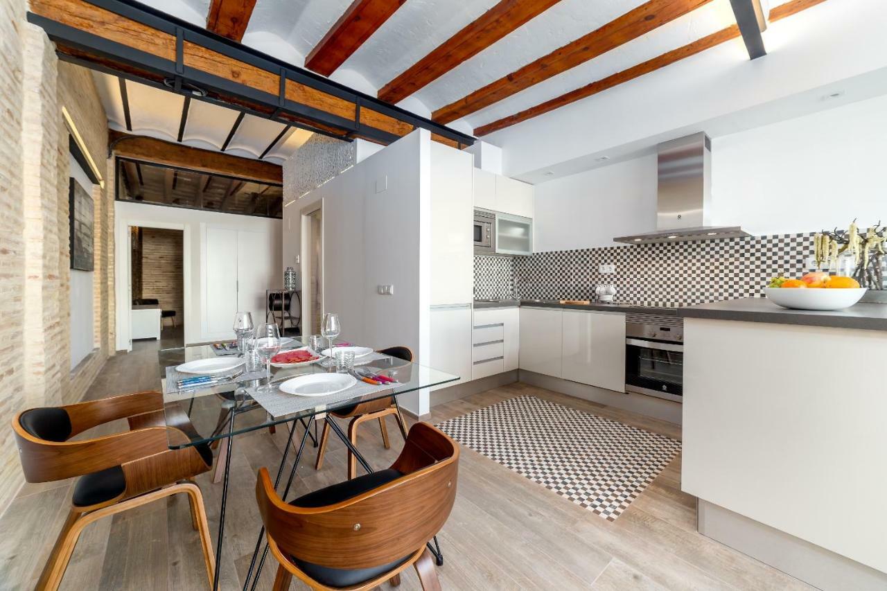 Florit Flats - Center Luxurious 1Br 1Ba Terrace Wi-Fi Ac Apartamento Valência Exterior foto